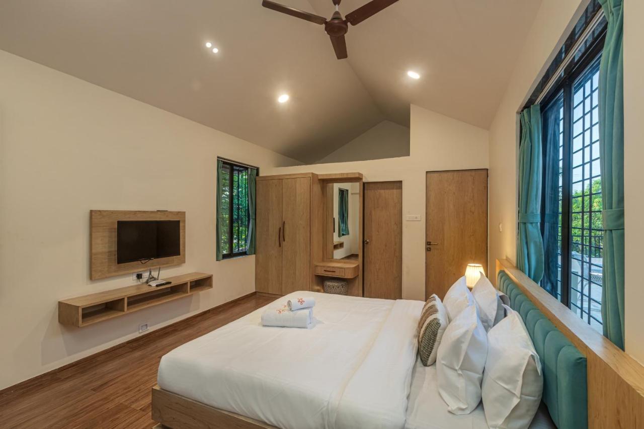 Saffronstays Riverfront Manor, 5-Bdr Pool Villa By Pej River Karjat Exterior foto